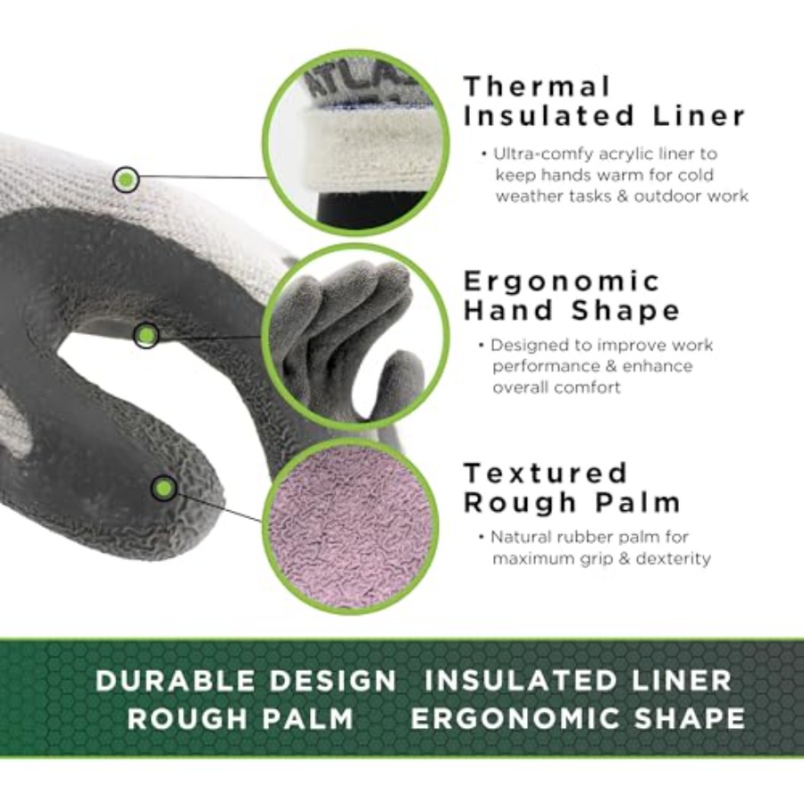 Insulated Winter Work Gloves w - огляд і ціна Winter Glove Insulated