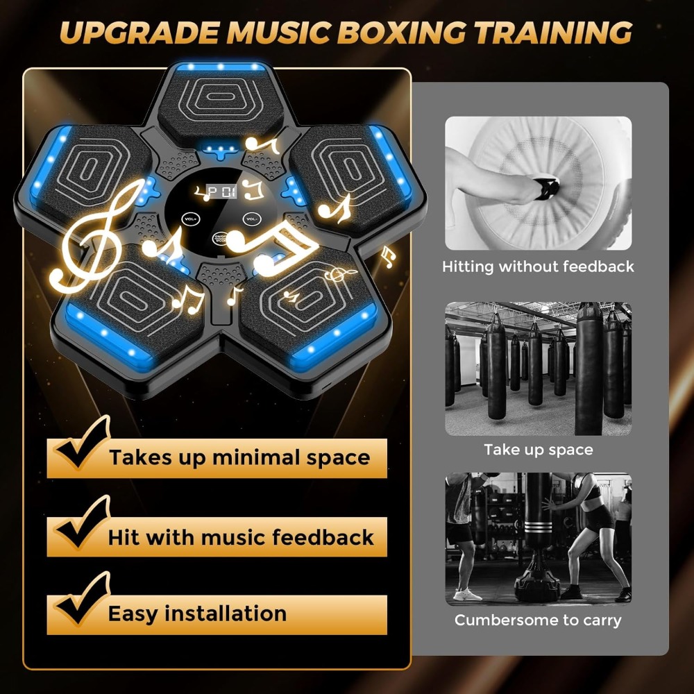 Music Boxing Machine for Adult - огляд і ціна Workout Glove Gym