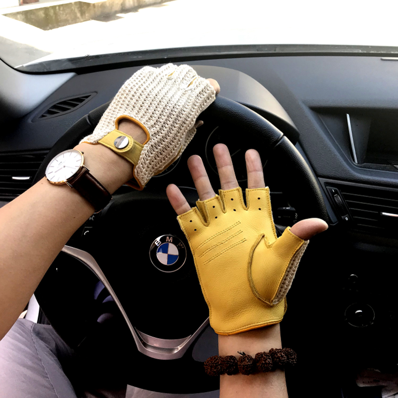 2025 New Men genuine leather g - огляд і ціна Leather Driving Glove