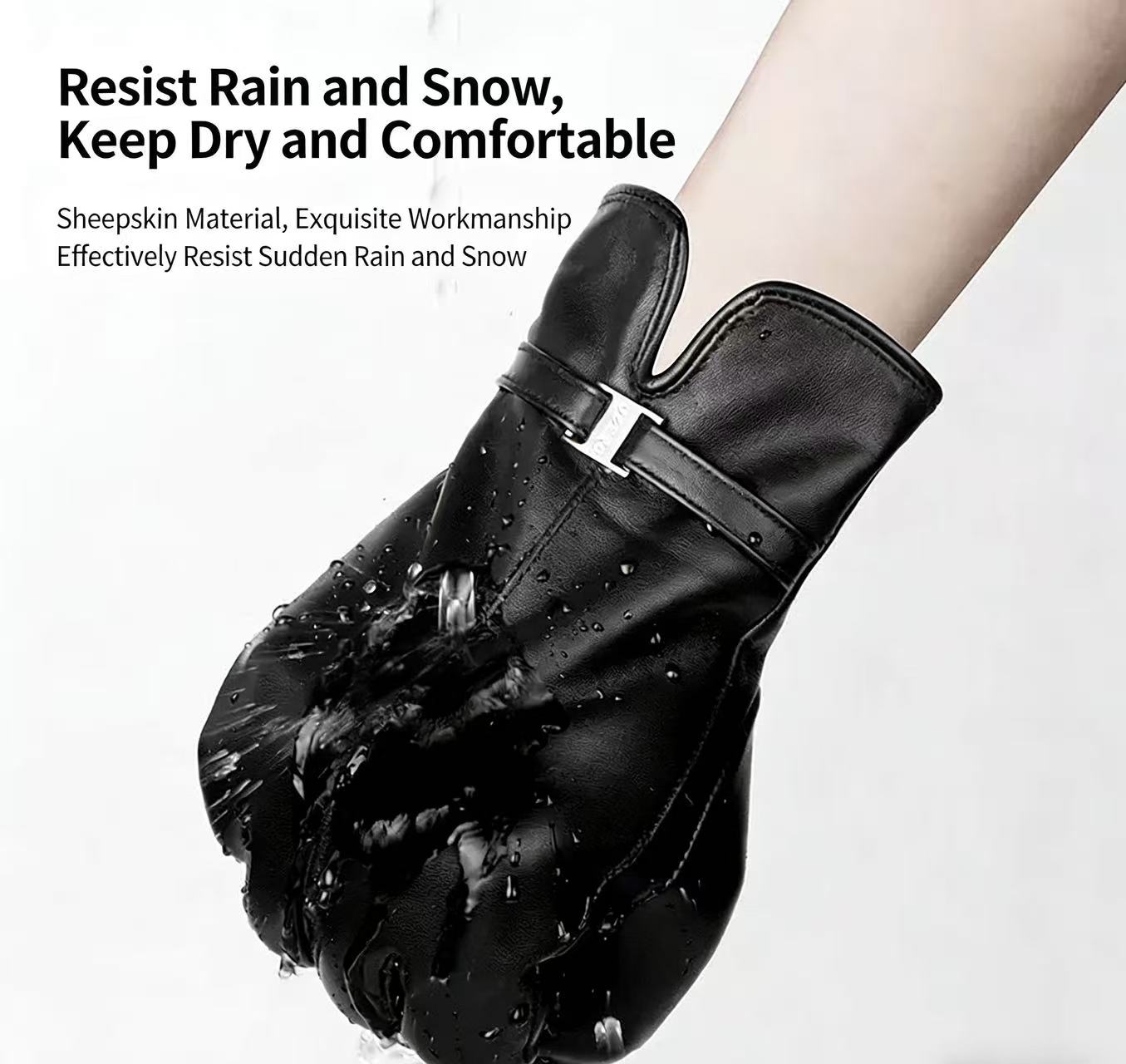 Women's Fashionable Winter She - огляд і ціна Wool Glove Lined