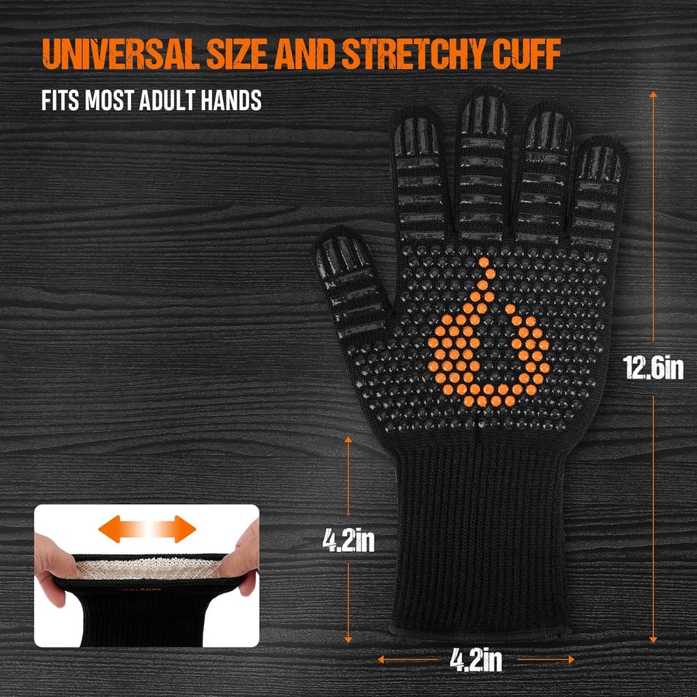 Heat Resistant Grill Gloves fo - огляд і ціна Heat Resistant Glove