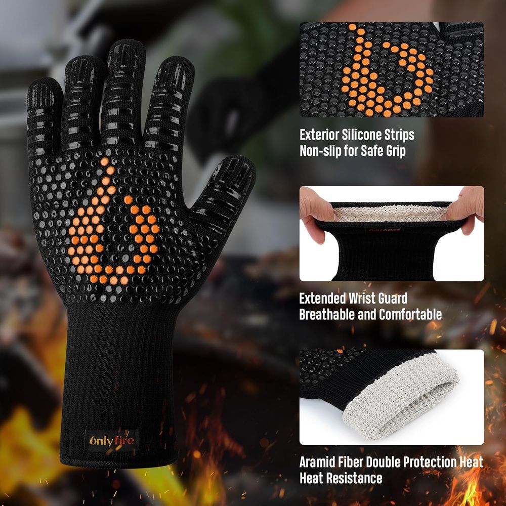 Heat Resistant Grill Gloves fo - огляд і ціна Heat Resistant Glove