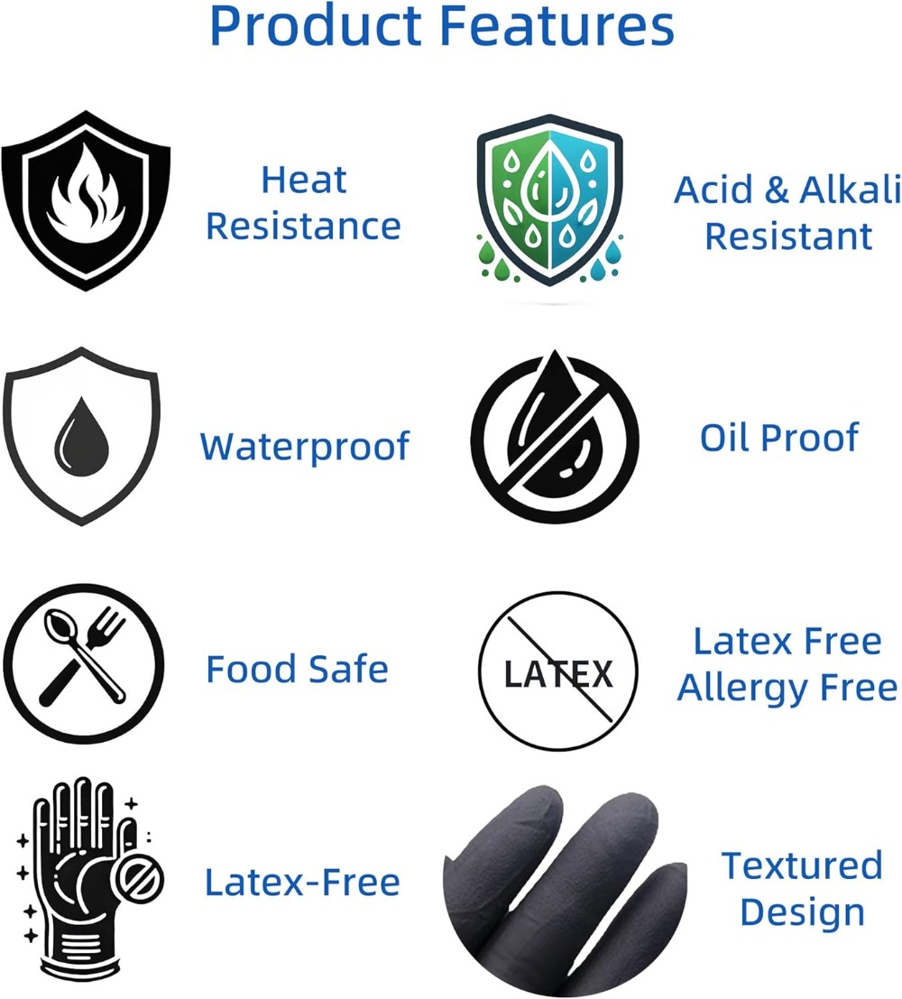Heat Resistant BBQ Gloves: 4 R - огляд і ціна Heat Resistant Glove