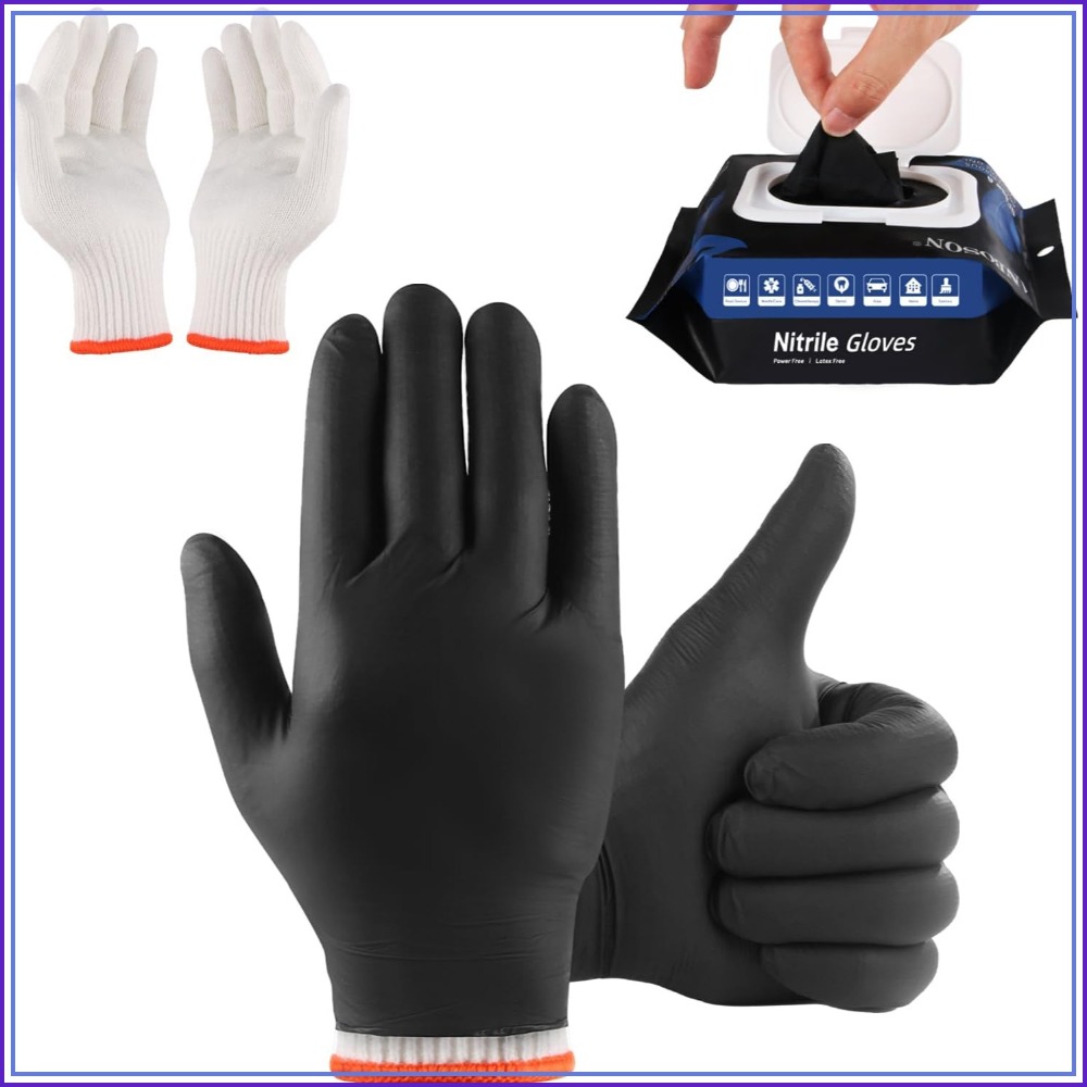 BBQ Gloves 50 Disposable Nitri - огляд і ціна Latex Disposable Glove