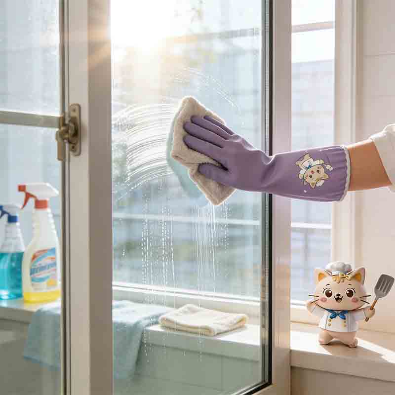 1 pair of household cleaning a - огляд і ціна Dish Glove Rubber