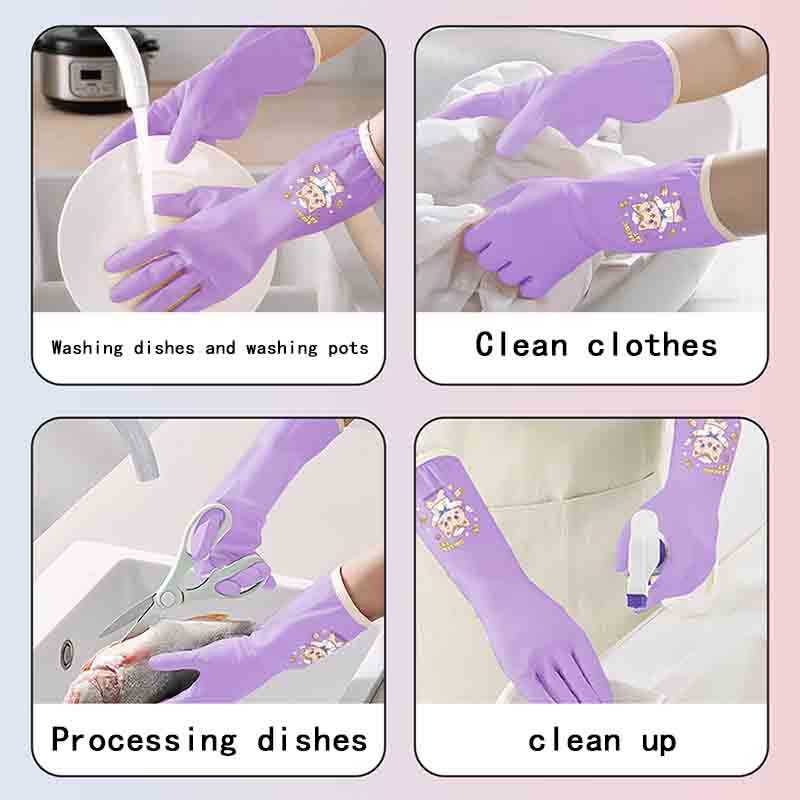 1 pair of household cleaning a - огляд і ціна Dish Glove Rubber