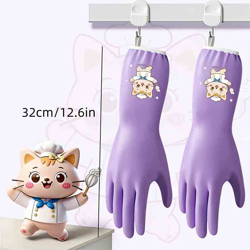 1 pair of household cleaning a - огляд і ціна Dish Glove Rubber