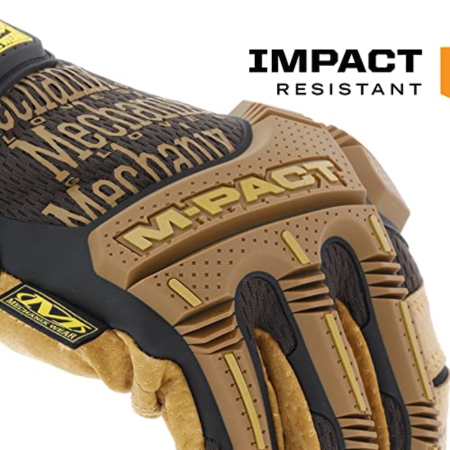 M-Pact Leather Gloves - Leathe - огляд і ціна Work Glove Impact