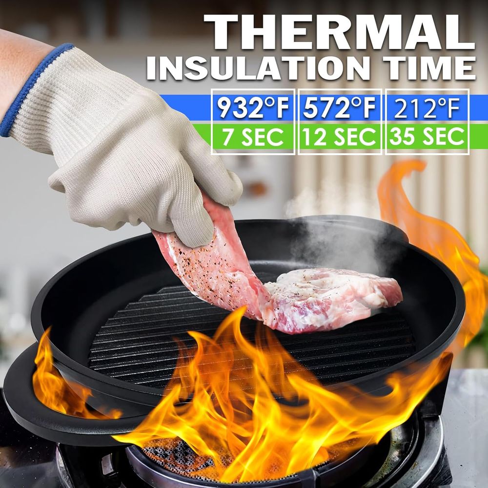 Heat-Resistant Gloves, 9.5 Len - огляд і ціна Heat Resistant Glove
