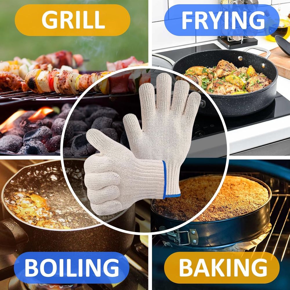 Heat-Resistant Gloves, 9.5 Len - огляд і ціна Heat Resistant Glove
