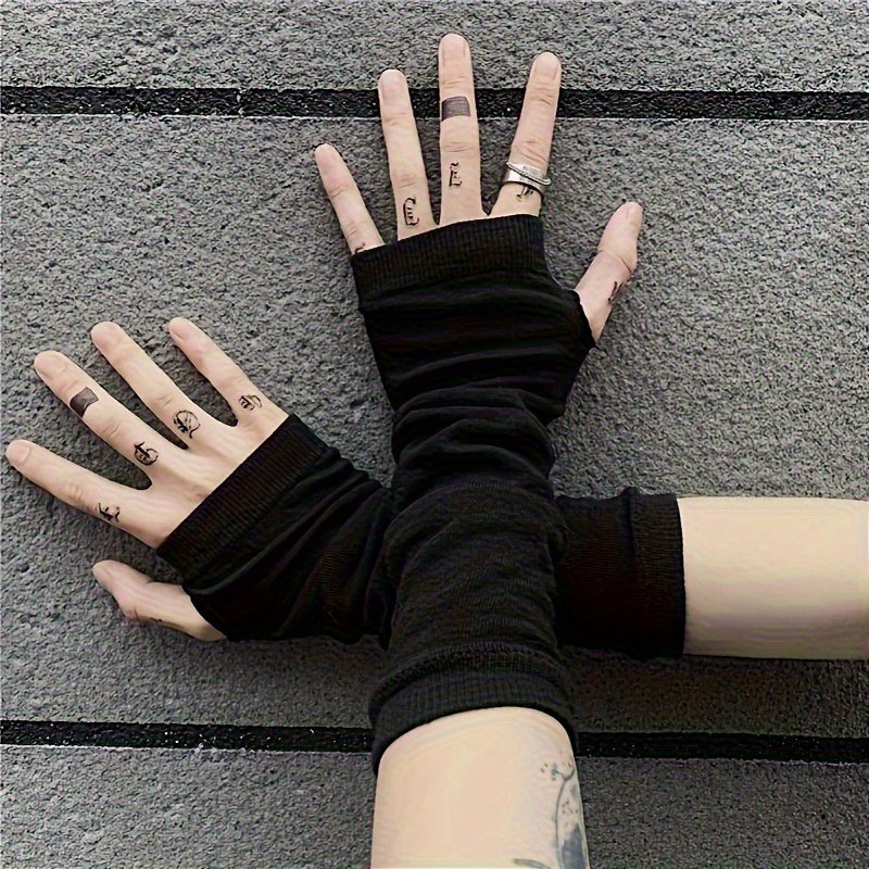 Fashion ninja arm cover, knitt - огляд і ціна Fingerless Glove Knit