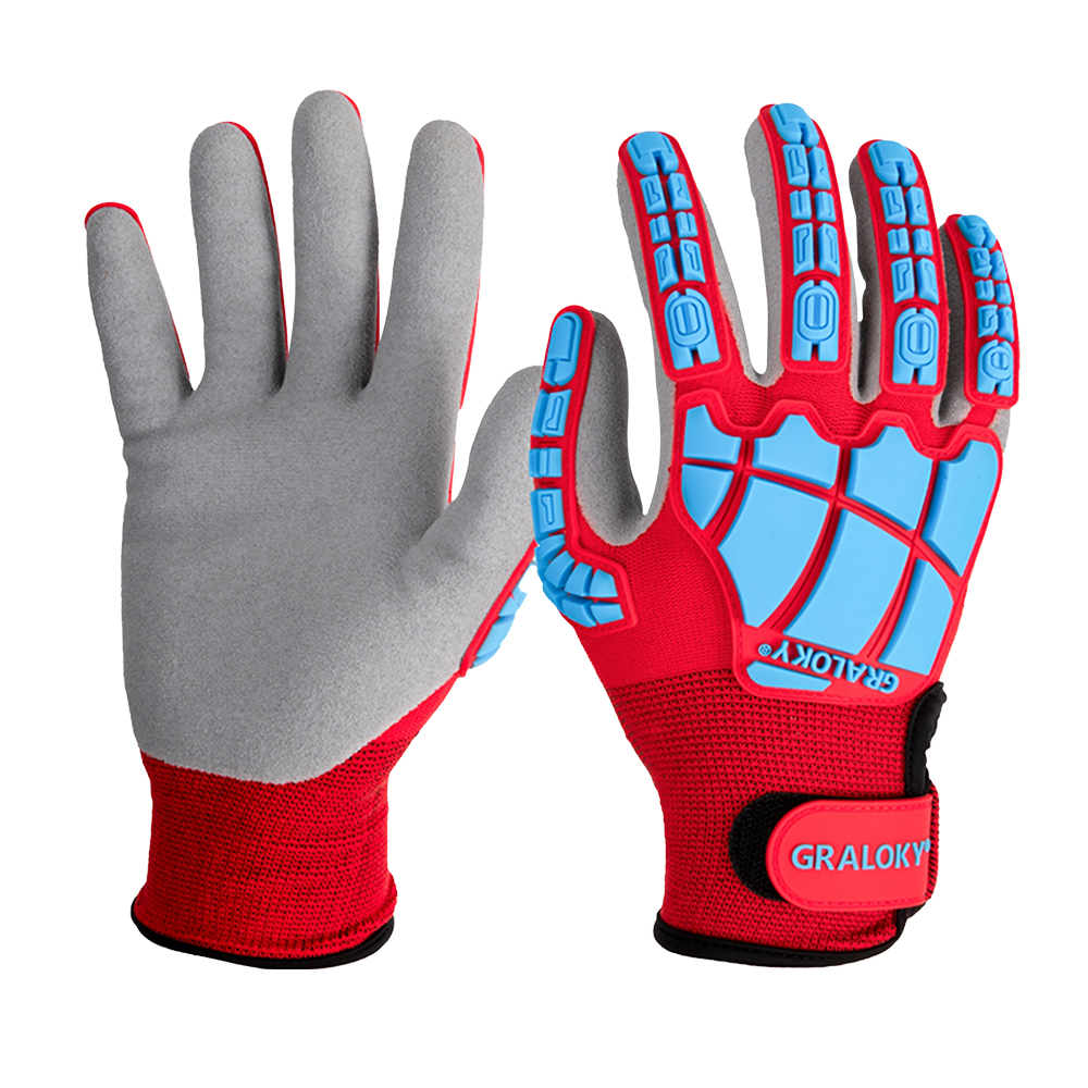Anti-Impact Anti-Slip Nitrile  - огляд і ціна Work Glove Impact