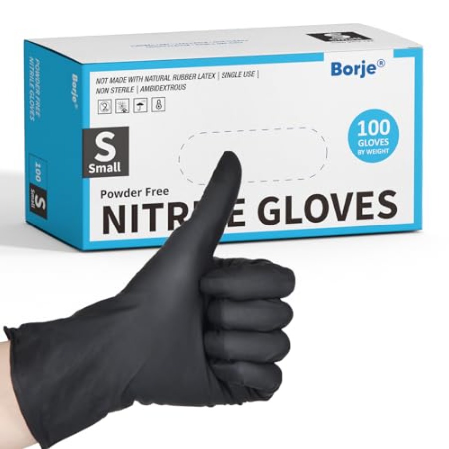 Nitrile Gloves, 100 Count Disp - огляд і ціна Exam Glove Nitrile