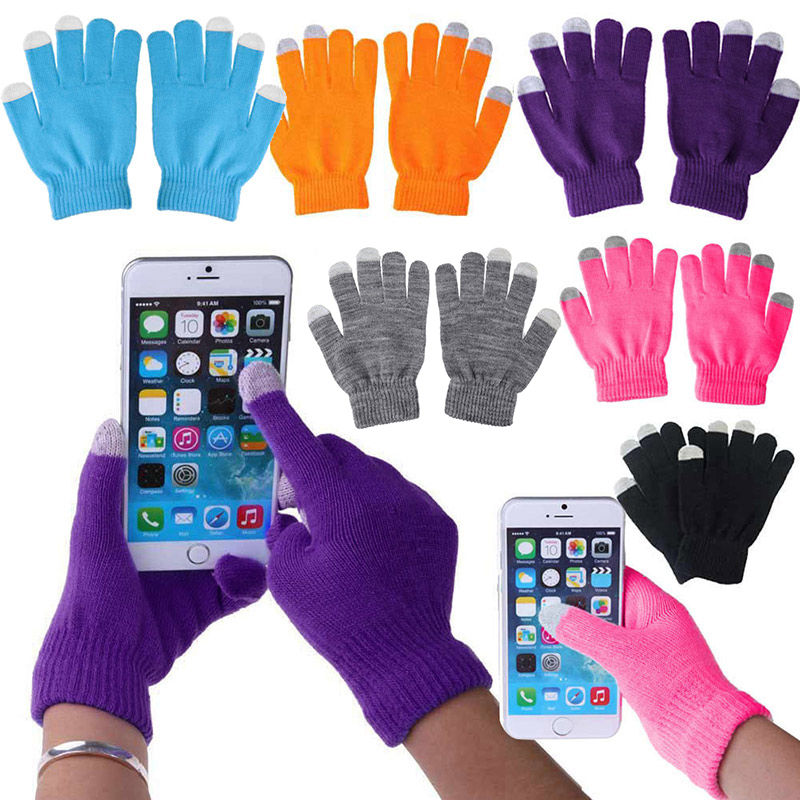 1 Pair Unisex Winter Warm Capa - огляд і ціна Touchscreen Glove Capacitive