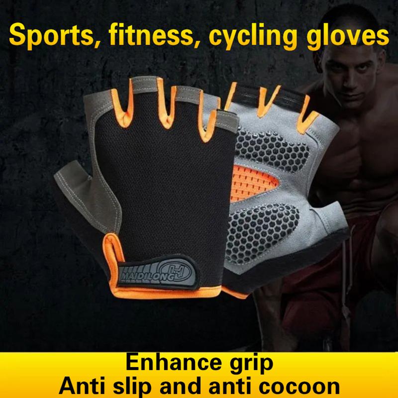 Half Finger Cycling Gloves Men - огляд і ціна Cycling Glove Padded