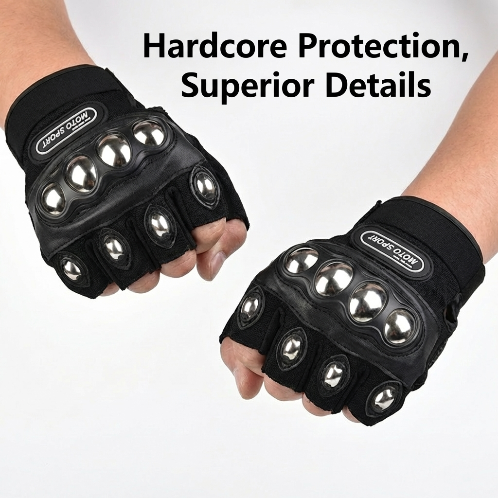Steel Shell Knuckle Protection - огляд і ціна Motorcycle Glove Knuckle