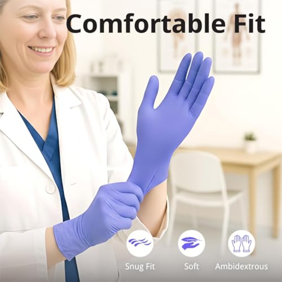 SwiftGrip Disposable Nitrile E - огляд і ціна Exam Glove Nitrile
