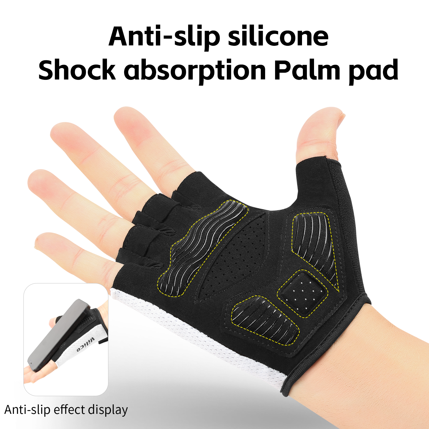 VILICO Breathable Half Finger  - огляд і ціна Workout Glove Gym