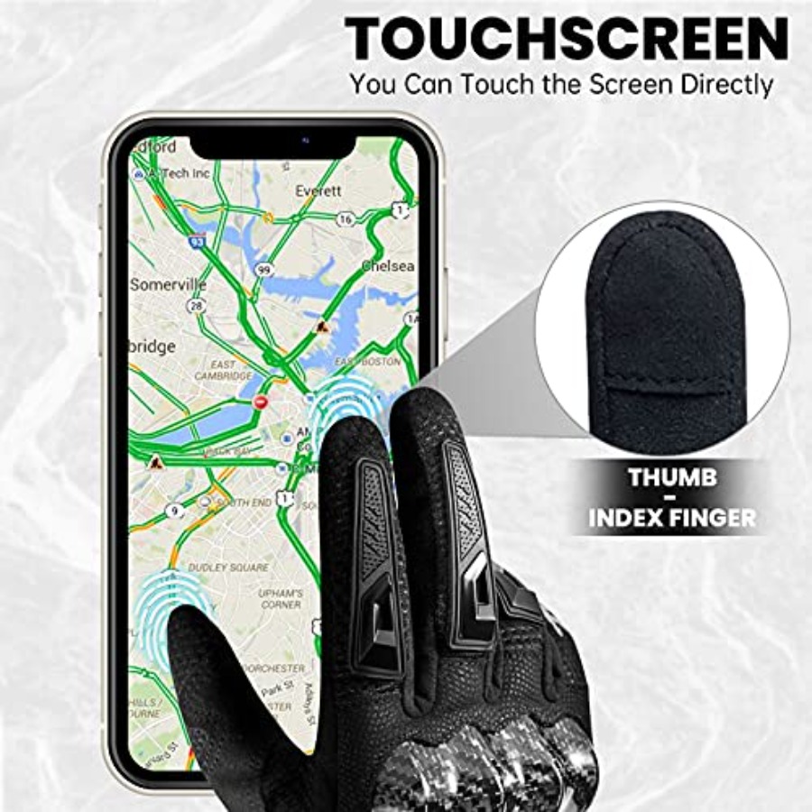 Motorcycle Gloves Touchscreen  - огляд і ціна Motorcycle Glove Knuckle