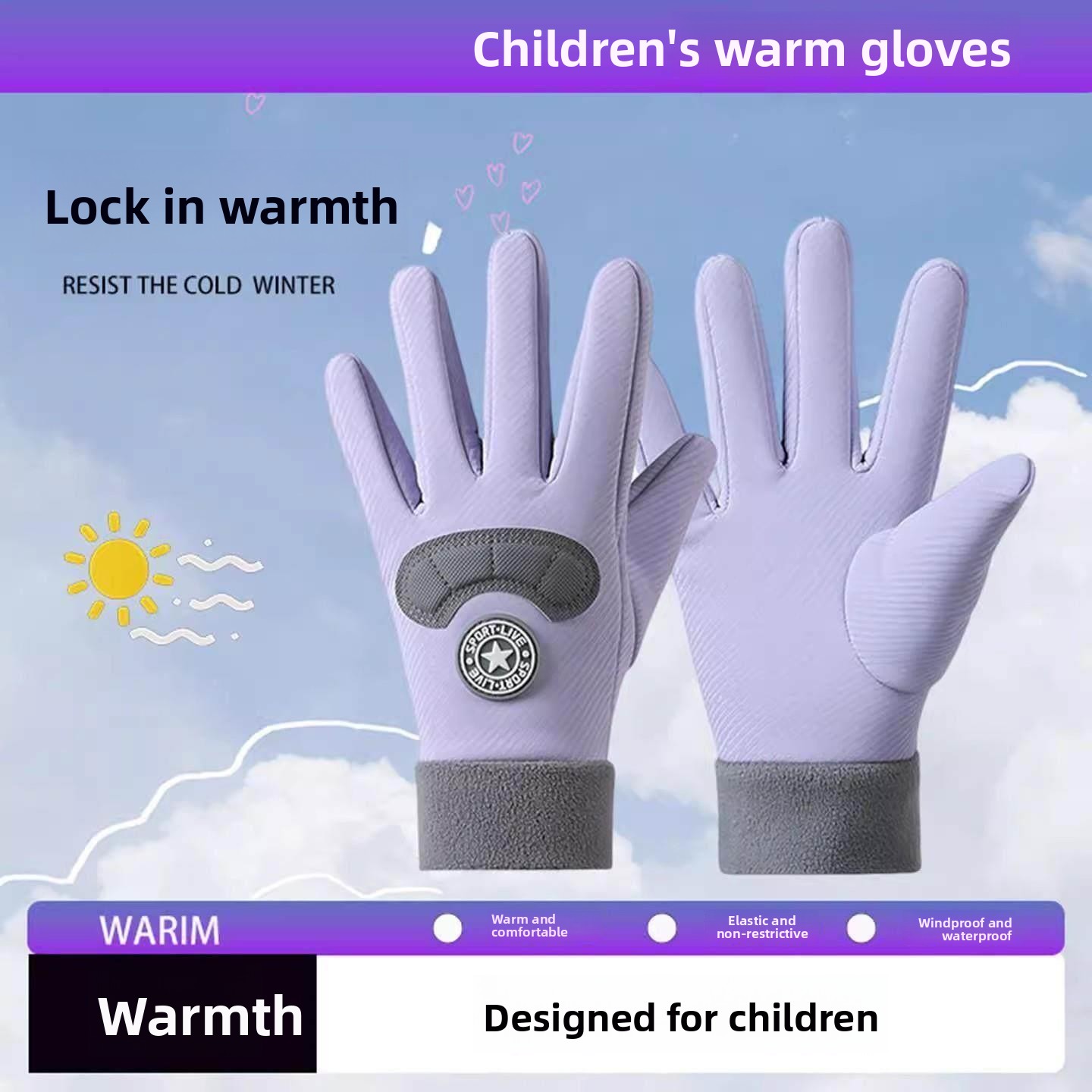 Children's Ski Gloves Winter W - огляд і ціна Winter Glove Insulated