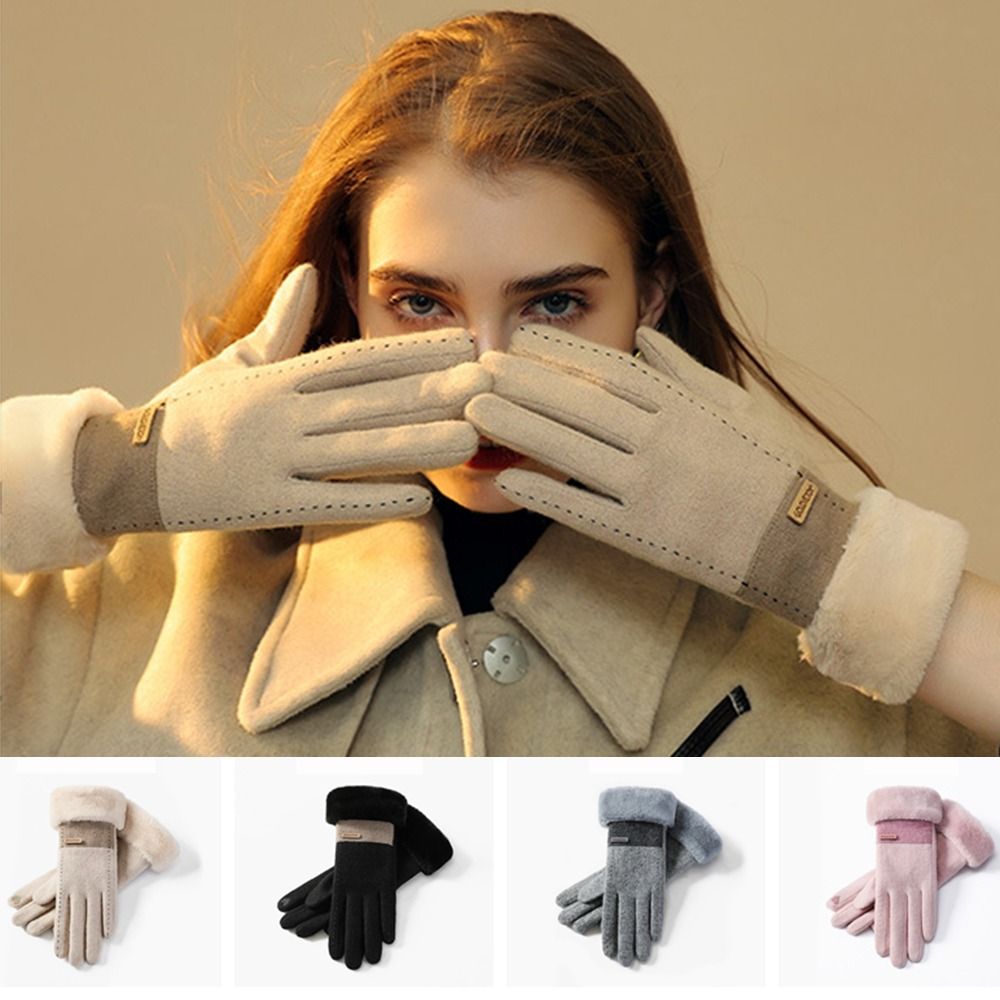 Soft Winter Thermal Gloves Thi - огляд і ціна Wool Glove Lined