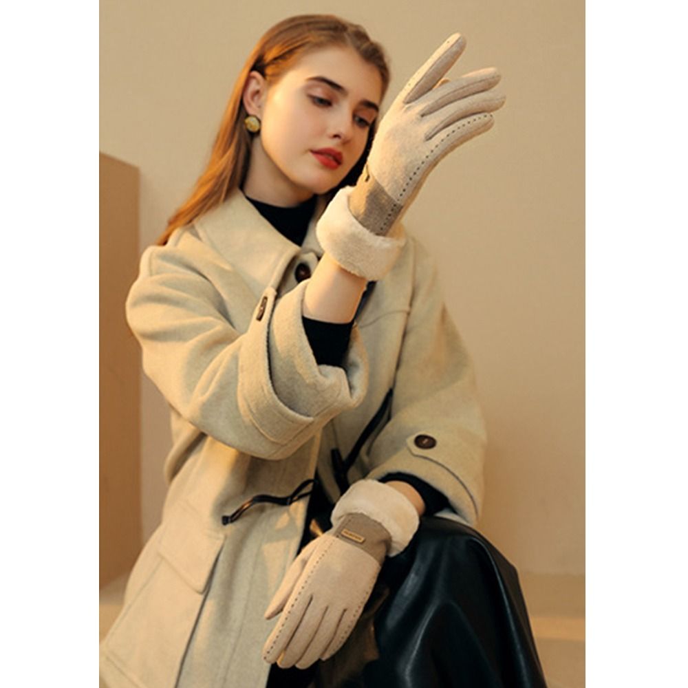 Soft Winter Thermal Gloves Thi - огляд і ціна Wool Glove Lined