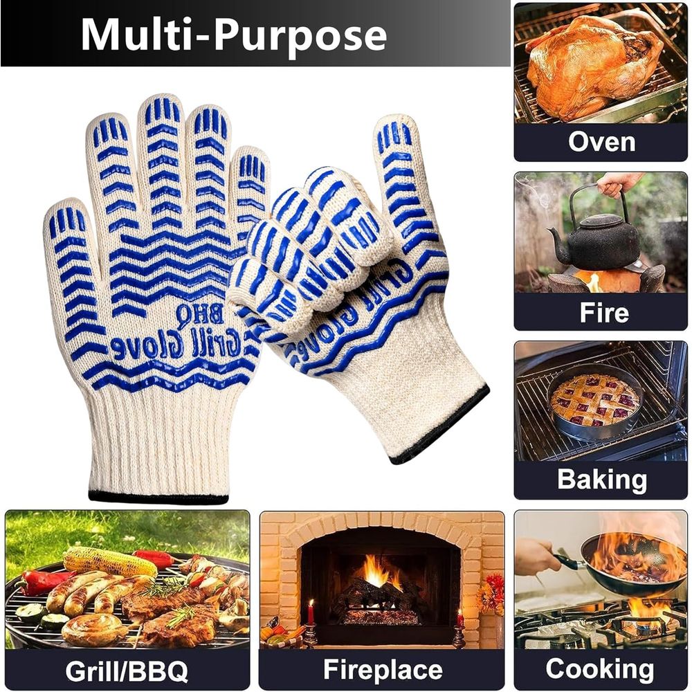 Heat Resistant Oven Gloves - B - огляд і ціна Heat Resistant Glove