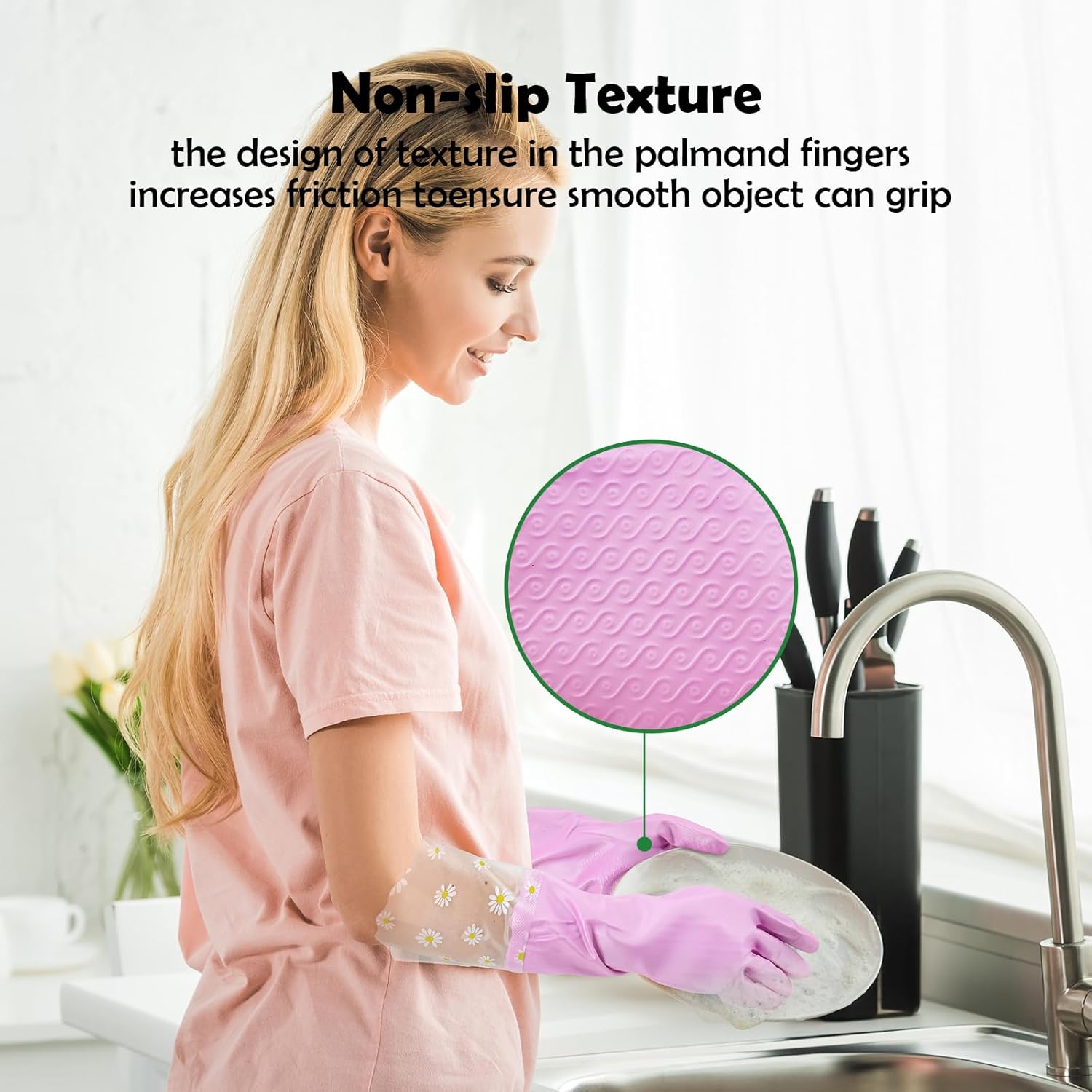 Reusable Rubber Cleaning Glove - огляд і ціна Rubber Glove Cleaning