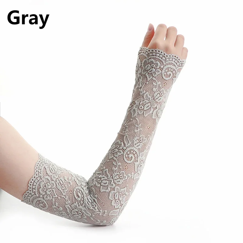 Summer Sunscreen Lace Arm Slee - огляд і ціна Fingerless Glove Knit