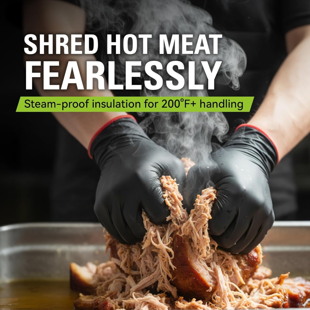 BBQ Gloves, 6 Heat Resistant C - огляд і ціна Heat Resistant Glove