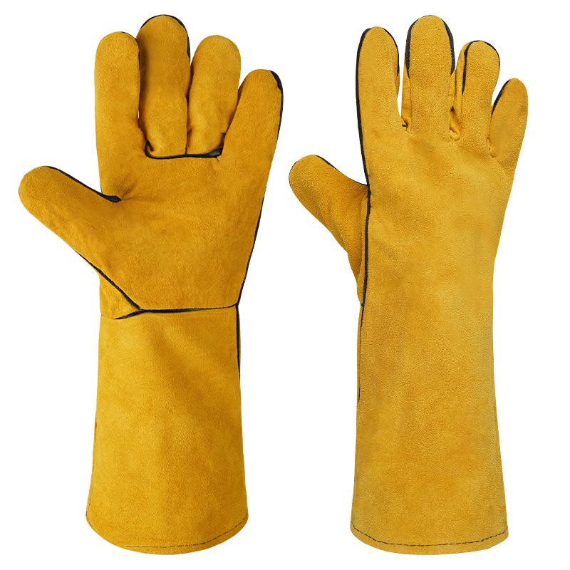 1 Pair 40Cm Welding Leather Gl - огляд і ціна Cut Resistant Glove