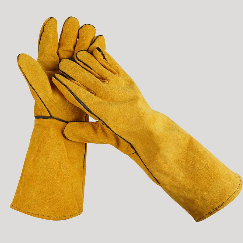 1 Pair 40Cm Welding Leather Gl - огляд і ціна Cut Resistant Glove