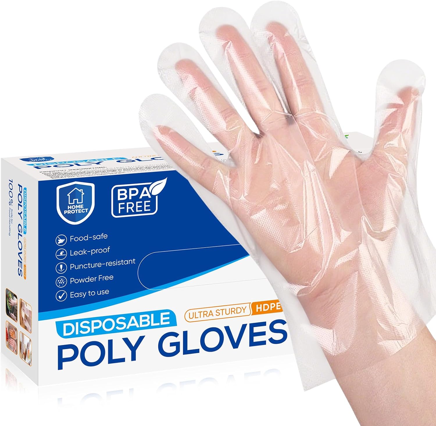 500 Pcs Disposable Food Prep G - огляд і ціна Latex Disposable Glove