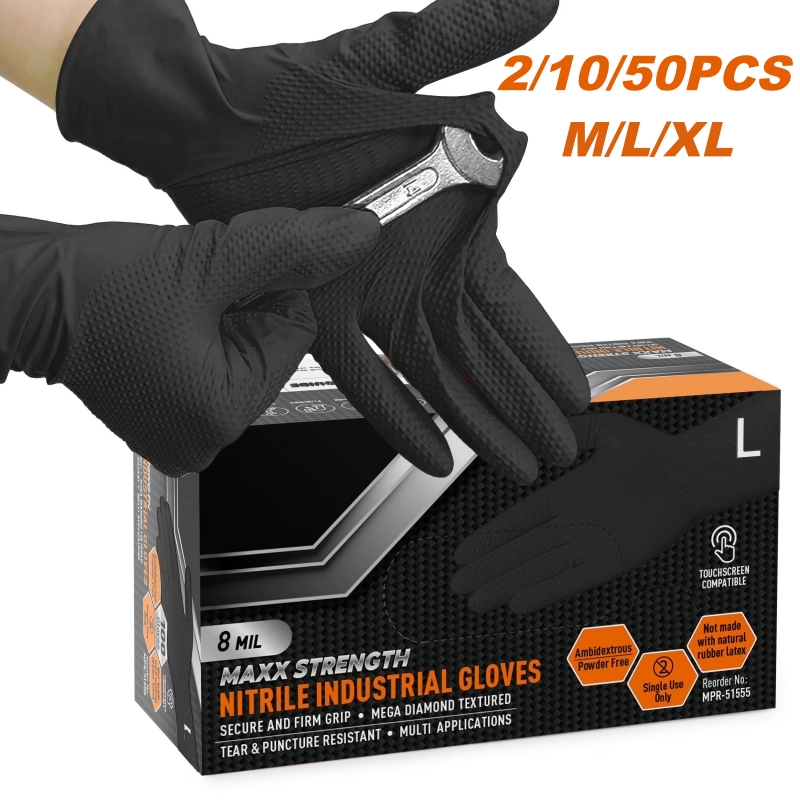 Heavy Duty Nitrile Safety Work - огляд і ціна Nitrile Mechanic Glove