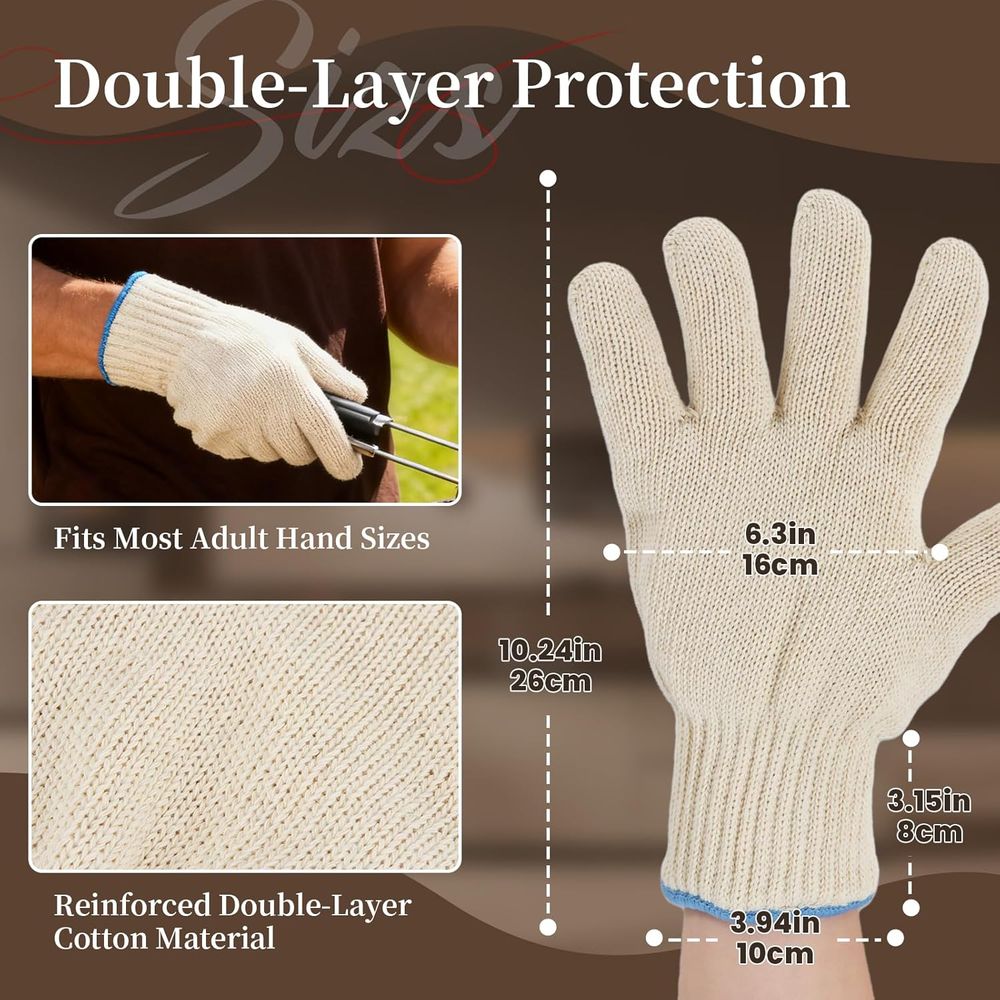 Heat-Resistant BBQ Gloves - Fu - огляд і ціна Heat Resistant Glove