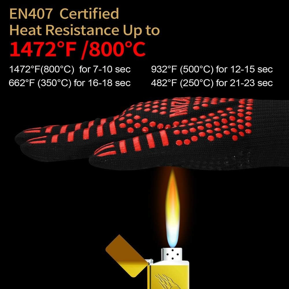 1472°F Extreme Heat Resistant  - огляд і ціна Oven Mitt Silicone