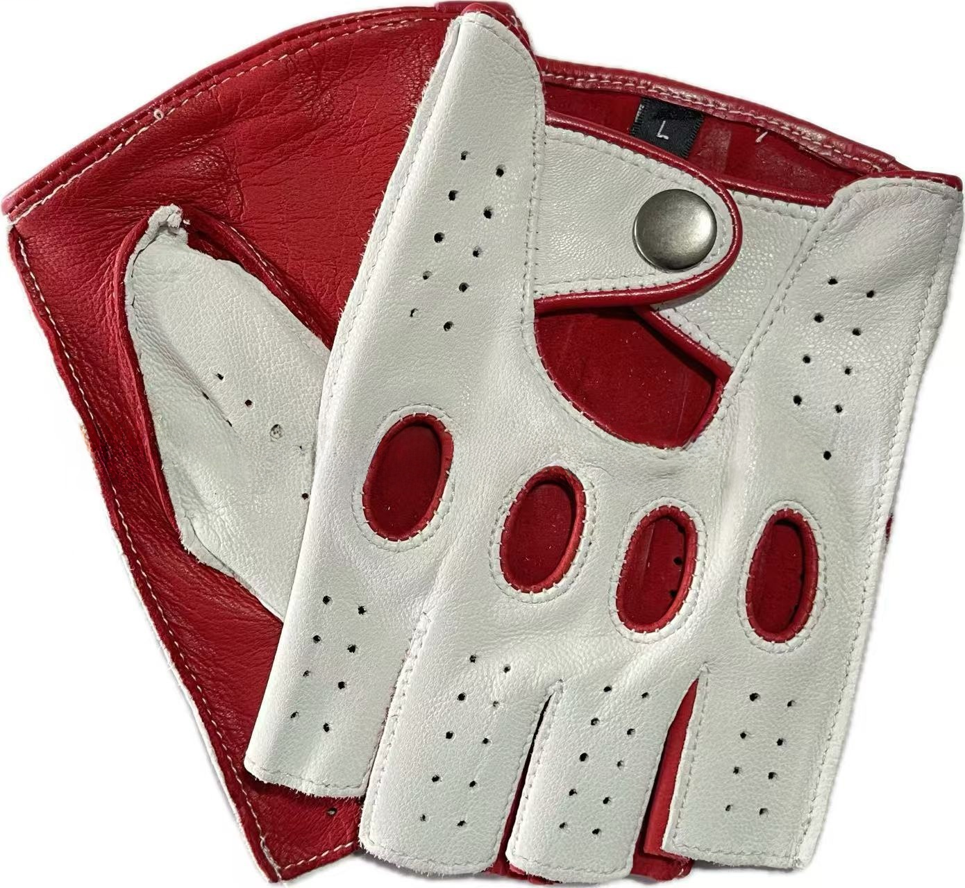 Retro Half Finger Goat Leather - огляд і ціна Leather Driving Glove