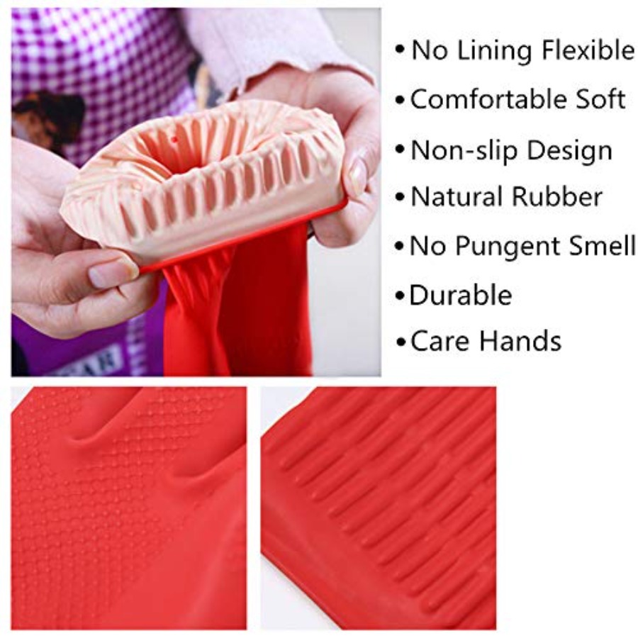 Rubber Cleaning Gloves Kitchen - огляд і ціна Rubber Glove Cleaning
