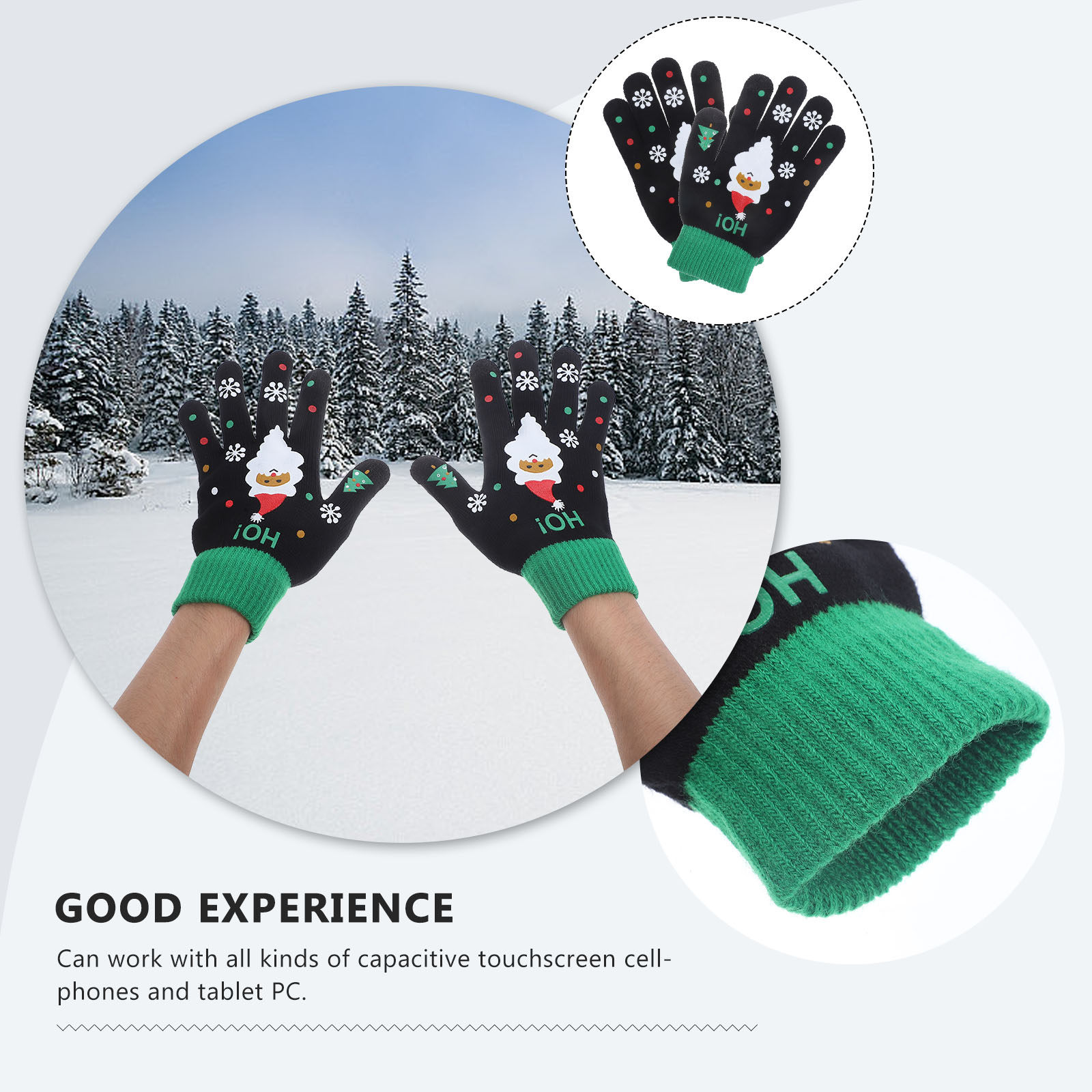 1Pair Touchscreen Gloves Women - огляд і ціна Touchscreen Glove Capacitive