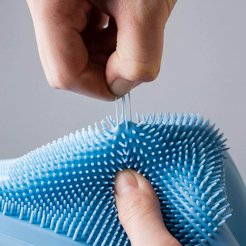 Pet Bathing & Massage Silicone - огляд і ціна Rubber Glove Cleaning