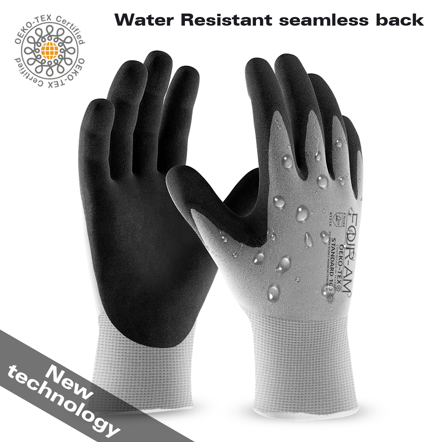 1pc Quick Water Repellent Nylo - огляд і ціна Nitrile Mechanic Glove
