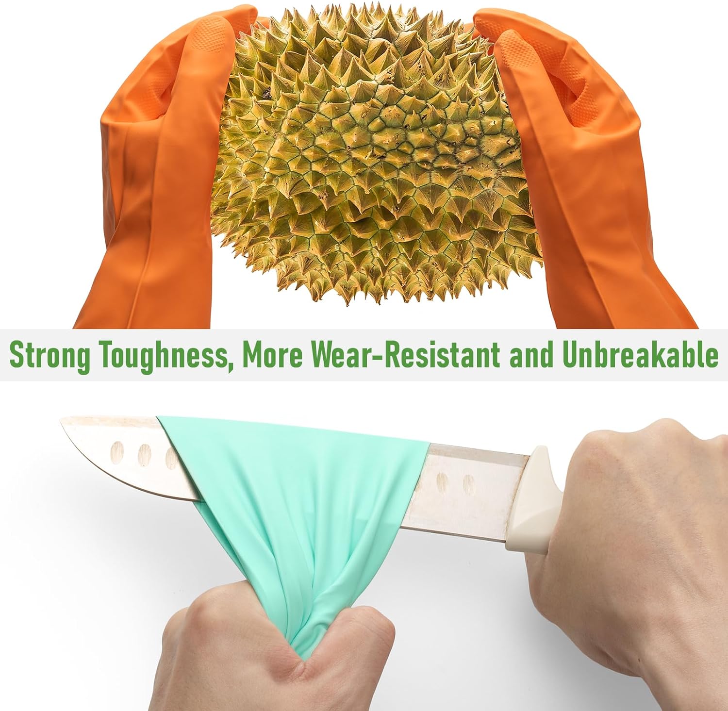 3 Pairs Colorful Rubber Dishwa - огляд і ціна Rubber Glove Cleaning