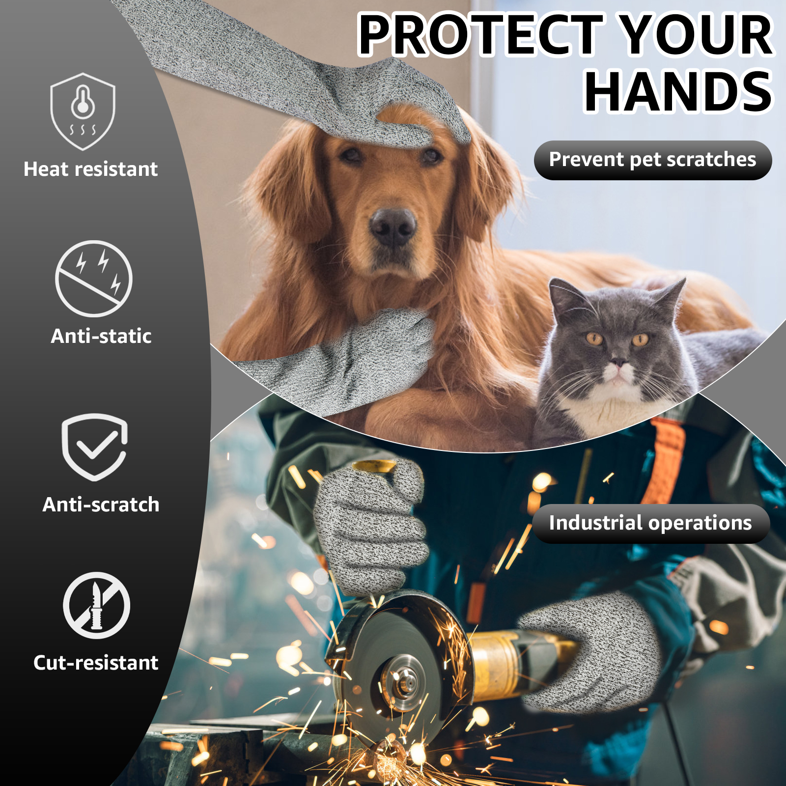 Breathable HPPE Cut Resistant  - огляд і ціна Cut Resistant Glove