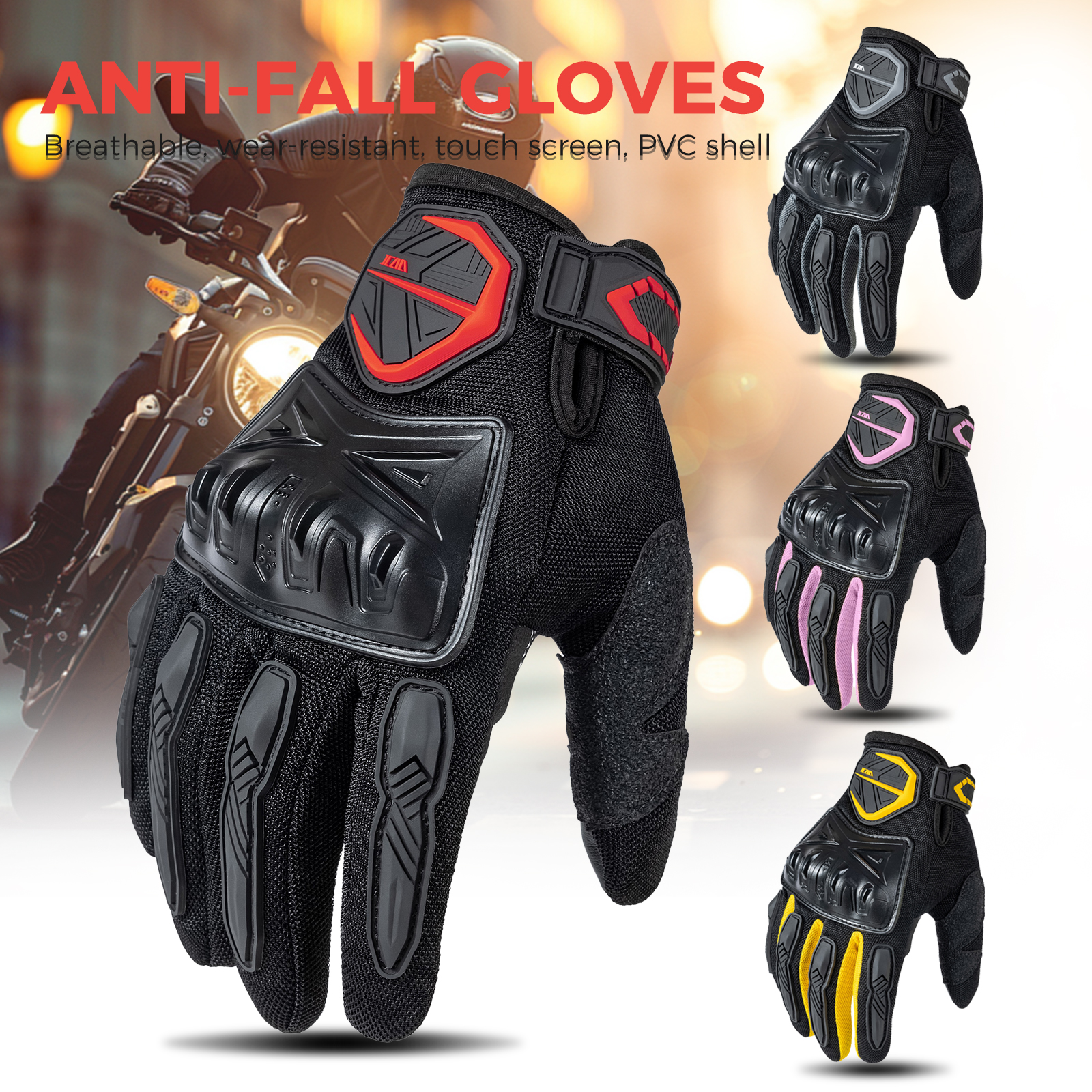 Summer Motorcycle Gloves Men W - огляд і ціна Cycling Glove Padded