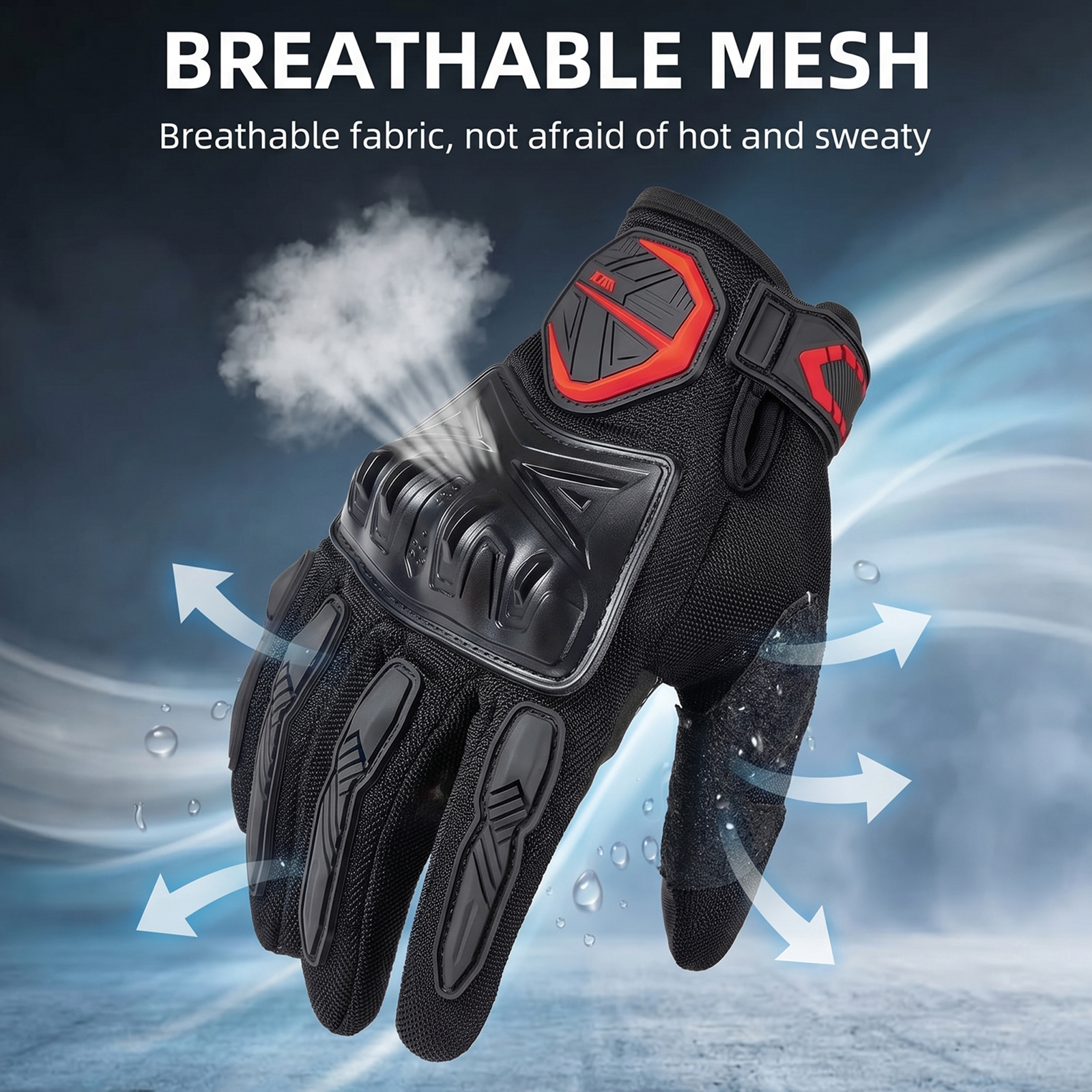 Summer Motorcycle Gloves Men W - огляд і ціна Cycling Glove Padded