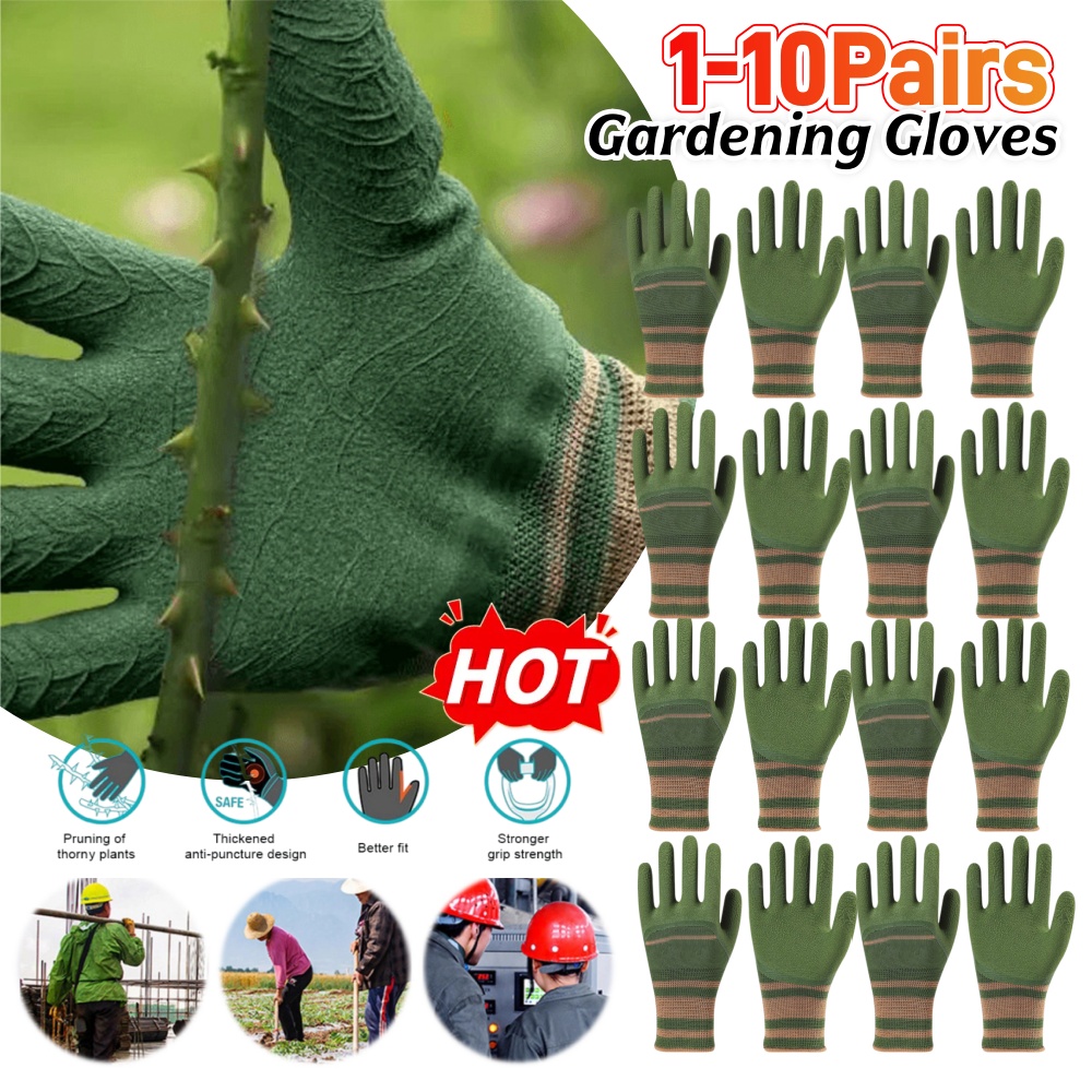 1-10Pairs Gardening Gloves Wat - огляд і ціна Gardening Glove Waterproof