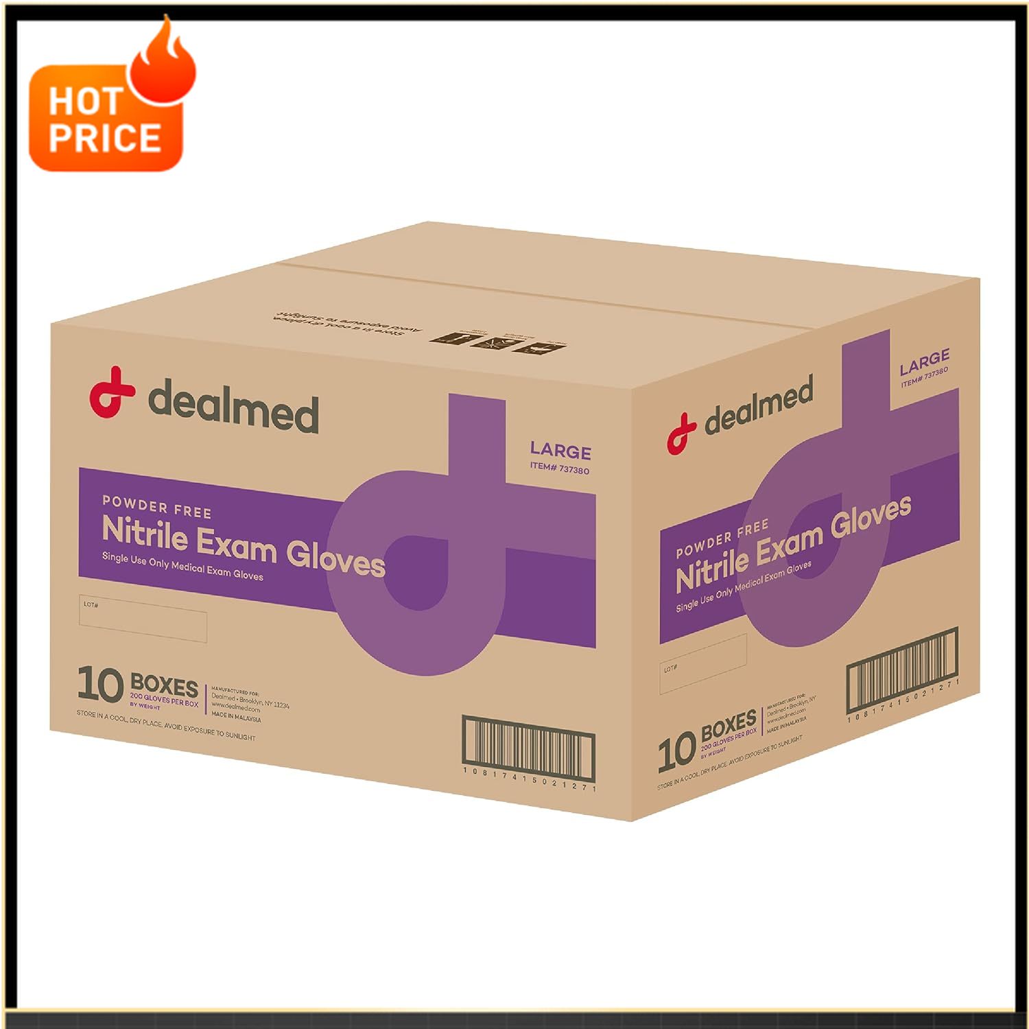 BestsellerMedical Exam Gloves  - огляд і ціна Exam Glove Nitrile