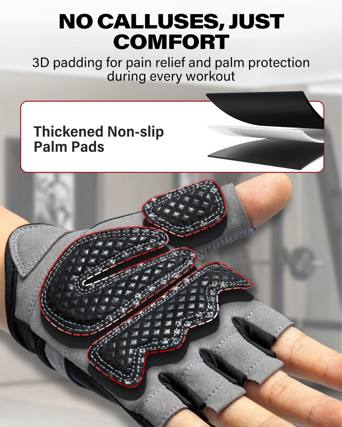 Workout Gloves for Men and Wom - огляд і ціна Workout Glove Gym