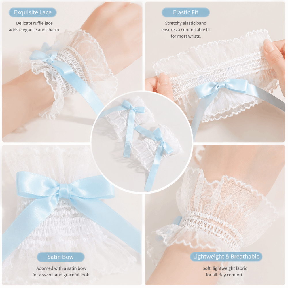 Sweet Pleated Ruched Detachabl - огляд і ціна Fingerless Glove Knit