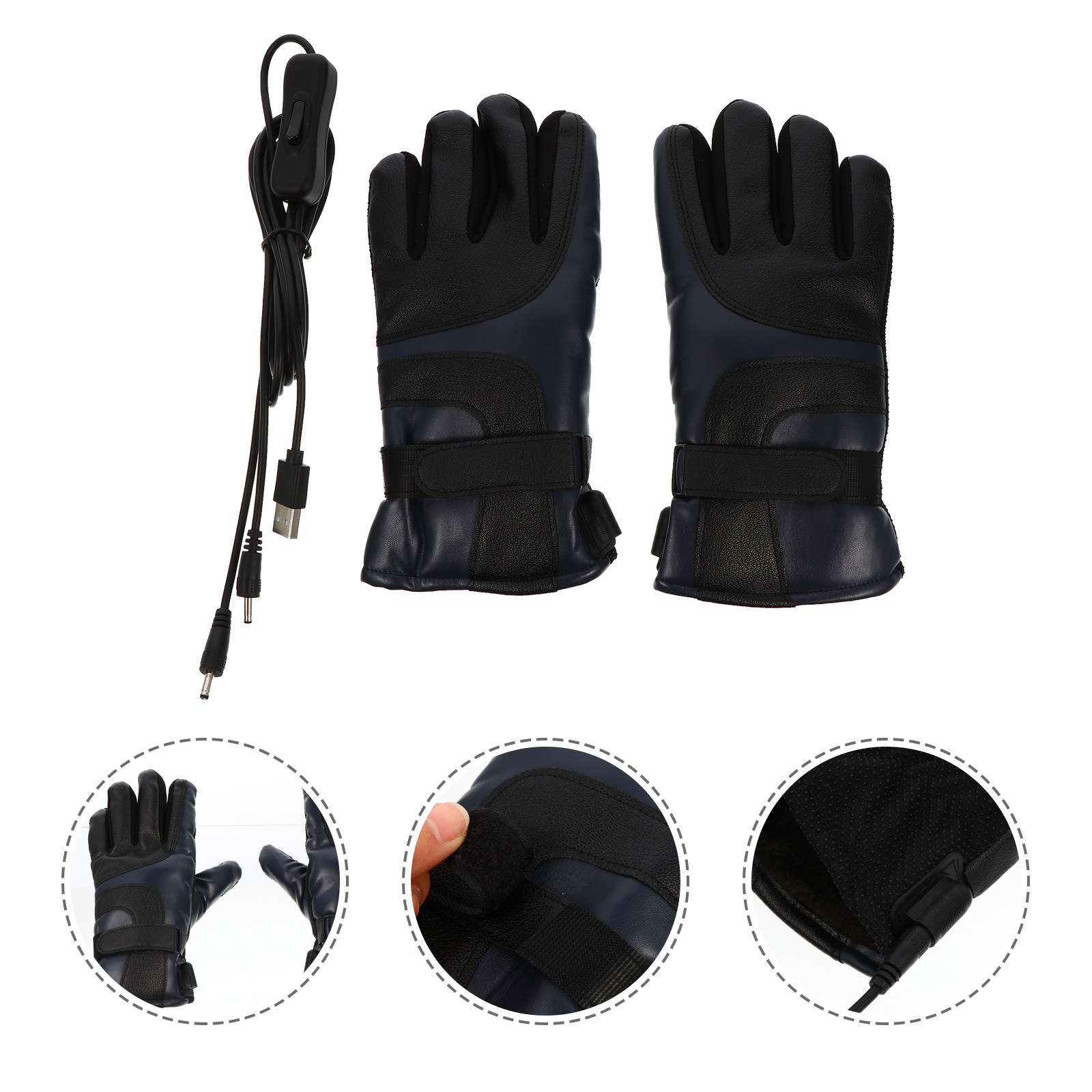 1Pair USB Electric Heated Glov - огляд і ціна Winter Glove Insulated